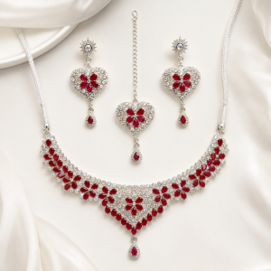 Crimson Heart Floral Set